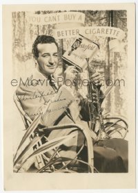 3f0909 HARRY JAMES signed 5x7 photo 1940s also includes photo with His Chesterfield Music Makers!