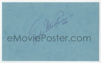 3f0806 GORDON MACRAE signed 3x5 index card 1980s it can be framed & displayed with a repro still!