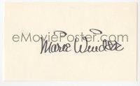3f0845 MARIE WINDSOR signed 3x5 index card 1980s it can be framed & displayed with a repro still!