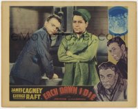 3f0109 EACH DAWN I DIE signed Other Company LC 1939 by George Raft, great c/u with James Cagney!