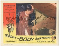 3f0095 INVASION OF THE BODY SNATCHERS signed LC 1956 by Kevin McCarthy, who finds pod in the cellar!
