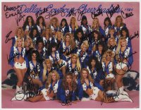 3f0351 DALLAS COWBOY CHEERLEADERS signed 9x11 color publicity photo 1994 by THIRTY sexy ladies!