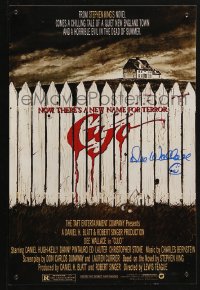 3f0050 DEE WALLACE signed 10x15 REPRO poster 2000s cool poster image for Stephen King's Cujo!