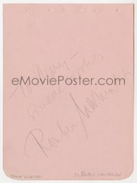 3f0321 ROUBEN MAMOULIAN signed 5x6 cut album page 1940s it can be framed & displayed with a repro!