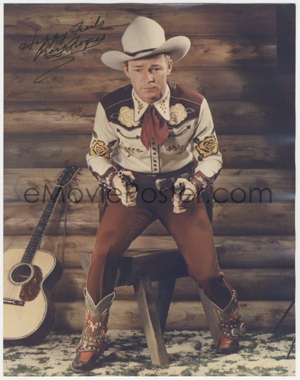 eMoviePoster.com: 3f0163 ROY ROGERS signed 11x14 color REPRO photo ...