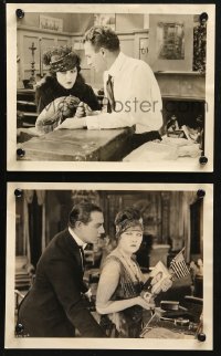 3g1161 FOR BETTER, FOR WORSE 2 8x10 stills 1919 sexy young Gloria Swanson, Dexter, ultra-rare!