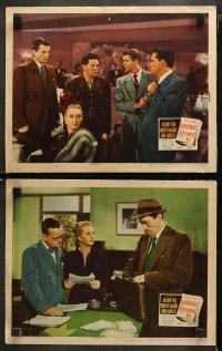 3g0703 GENTLEMAN'S AGREEMENT 2 LCs 1940s Kazan, 'Jewish' Gregory Peck, John Garfield, Celeste Holm!