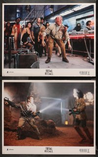 3g0774 TOTAL RECALL 2 LCs 1990 Paul Verhoeven, Arnold Schwarzenegger, one with Dean Norris!