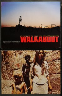 3g0039 WALKABOUT 9 color from 10.5x14 to 11x14 stills 1971 Jenny Agutter & Luc Roeg in the Outback!
