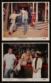 3g0820 DONOVAN'S REEF 4 color 8x10 stills 1963 John Ford, John Wayne, Elizabeth Allen and Lee Marvin