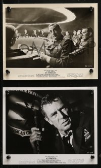 3g1073 DR. STRANGELOVE 4 8x10 stills 1964 Stanley Kubrick classic, Hayden, Sellers, George C. Scott!