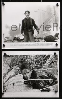 3g0853 EMPIRE OF THE SUN 31 8x10 stills 1987 Spielberg, incredible young Christian Bale & Malkovich!