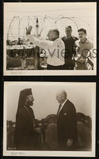 3g1047 EXODUS 5 8x10 stills 1961 all great candids with director Otto Preminger touring Israel!