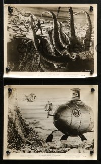 3g0894 FABULOUS WORLD OF JULES VERNE 16 8x10 stills 1961 thousand and one wonders of the world to come