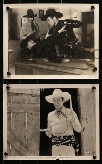 3g1112 FRED SCOTT 3 8x10 stills 1930s-1940s portraits of the star from a variety of roles & at home!