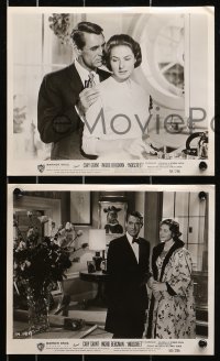 3g1050 INDISCREET 5 8x10 stills 1958 great images of Cary Grant & Ingrid Bergman, Stanley Donen!