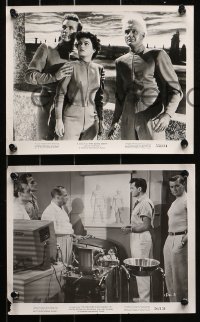 3g0964 JEFF MORROW 9 8x10 stills 1950s-1960s This Island Earth, Creature Walks Among Us and more!