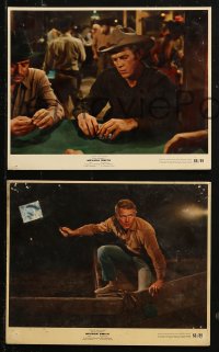 3g0787 NEVADA SMITH 12 color 8x10 stills 1966 Steve McQueen in action, Kennedy, Keith, Pleshette!