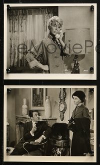 3g1029 PILLOW TALK 6 8x10 stills 1959 bachelor Rock Hudson loves pretty career girl Doris Day!