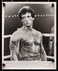 3g0954 ROCKY III 10 8x10 stills 1982 cool images of boxer & director Sylvester Stallone, Mr. T!