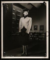 3g1130 ROSALIND RUSSELL 3 8x10 stills 1930s-1940s great portraits of the actress in great outfits!