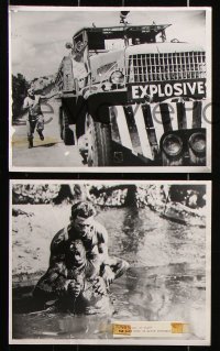 3g0997 WAGES OF FEAR 8 8x10 stills 1955 Yves Montand, Henri-Georges Clouzot's suspense classic!