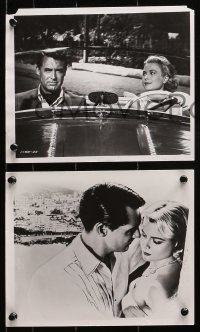 3g1137 TO CATCH A THIEF 3 8x10 stills 1955 romantic c/us of Cary Grant & gorgeous Grace Kelly!