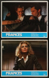3g0001 FRANCES 16 English LCs 1982 Jessica Lange as cult actress Frances Farmer, Sam Shepard, Huston!