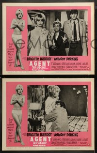 3g0051 AGENT 38-24-36 8 LCs 1965 sexy Brigitte Bardot, Anthony Perkins, A Ravishing Idiot!!