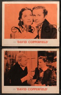 3g0113 DAVID COPPERFIELD 8 LCs R1962 Young, Bartholomew, Fields, Charles Dickens' classic story!