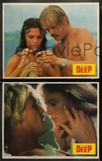 3g0012 DEEP 11 LCs 1977 Peter Yates, Benchley, Robert Shaw, Nick Nolte & sexy Jacqueline Bisset!