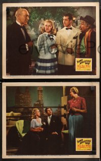 3g0612 DOWN ARGENTINE WAY 3 LCs 1940 great images of Don Ameche & Betty Grable, Charlotte Greenwood!