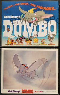 3g0491 DUMBO 5 LCs R1972 great images from Walt Disney circus elephant classic!