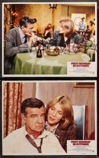 3g0139 FIRST MONDAY IN OCTOBER 8 int'l LCs 1981 Walter Matthau, Jill Clayburgh, Supreme Court Justices!