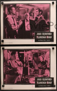 3g0545 FLAMINGO ROAD 4 LCs 1949 directed by Michael Curtiz, Joan Crawford, Sydney Greenstreet!