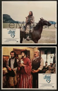 3g0158 GOIN' SOUTH 8 LCs 1978 great images of Jack Nicholson, John Belushi, Mary Steenburgen!