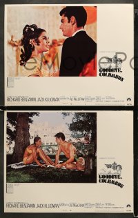 3g0161 GOODBYE COLUMBUS 8 int'l LCs 1969 great images of Richard Benjamin & pretty Ali MacGraw!