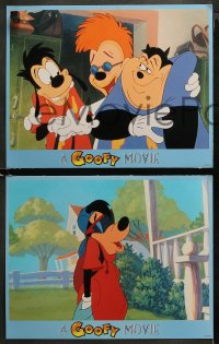 3g0162 GOOFY MOVIE 8 LCs 1995 Walt Disney, it's hard to be cool when your dad is Goofy, blue style!