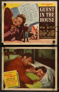 3g0166 GUEST IN THE HOUSE 8 LCs 1944 Marie McDonald, Ruth Warrick, Ralph Bellamy & Jerome Cowan!