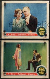 3g0622 HEART OF A FOLLIES GIRL 3 LCs 1928 poor clerk Larry Kent loves Ziegfeld showgirl Billie Dove!