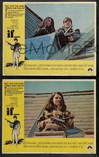 3g0183 IF 8 int'l LCs 1969 introducing Malcolm McDowell, Christine Noonan, directed by Lindsay Anderson!