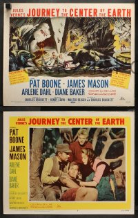 3g0194 JOURNEY TO THE CENTER OF THE EARTH 8 LCs 1959 Pat Boone, James Mason, Dahl, Jules Verne!