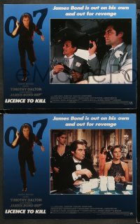 3g0210 LICENCE TO KILL 8 LCs 1989 Timothy Dalton as James Bond 007, he's out for revenge!