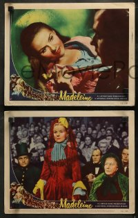 3g0504 MADELEINE 5 LCs 1950 directed by David Lean, images of sexy Ann Todd who murders her lover!