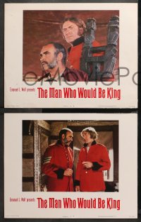 3g0425 MAN WHO WOULD BE KING 7 LCs 1975 British soldiers Sean Connery & Michael Caine, John Huston!