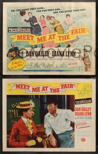 3g0228 MEET ME AT THE FAIR 8 LCs 1953 Dan Dailey, Diana Lynn, Scatman Crothers, great musical images!