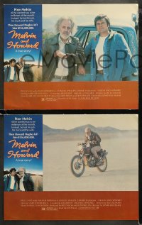 3g0565 MELVIN & HOWARD 4 LCs 1980 Jason Robards, Mary Steenburgen, Jonathan Demme