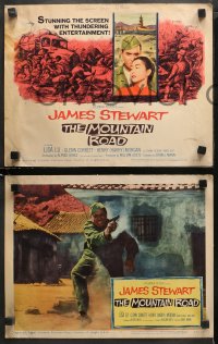3g0234 MOUNTAIN ROAD 8 LCs 1960 Jimmy Stewart & Lisa Lu stun the screen with thundering entertainment