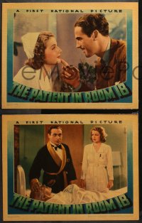 3g0642 PATIENT IN ROOM 18 3 LCs 1938 images of Ann Sheridan & Patric Knowles + sexy nurses, rare!