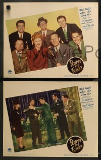 3g0269 PEOPLE ARE FUNNY 8 LCs 1945 Jack Haley, Rudy Valee, Helen Walker, Ozzie Nelson & cast!